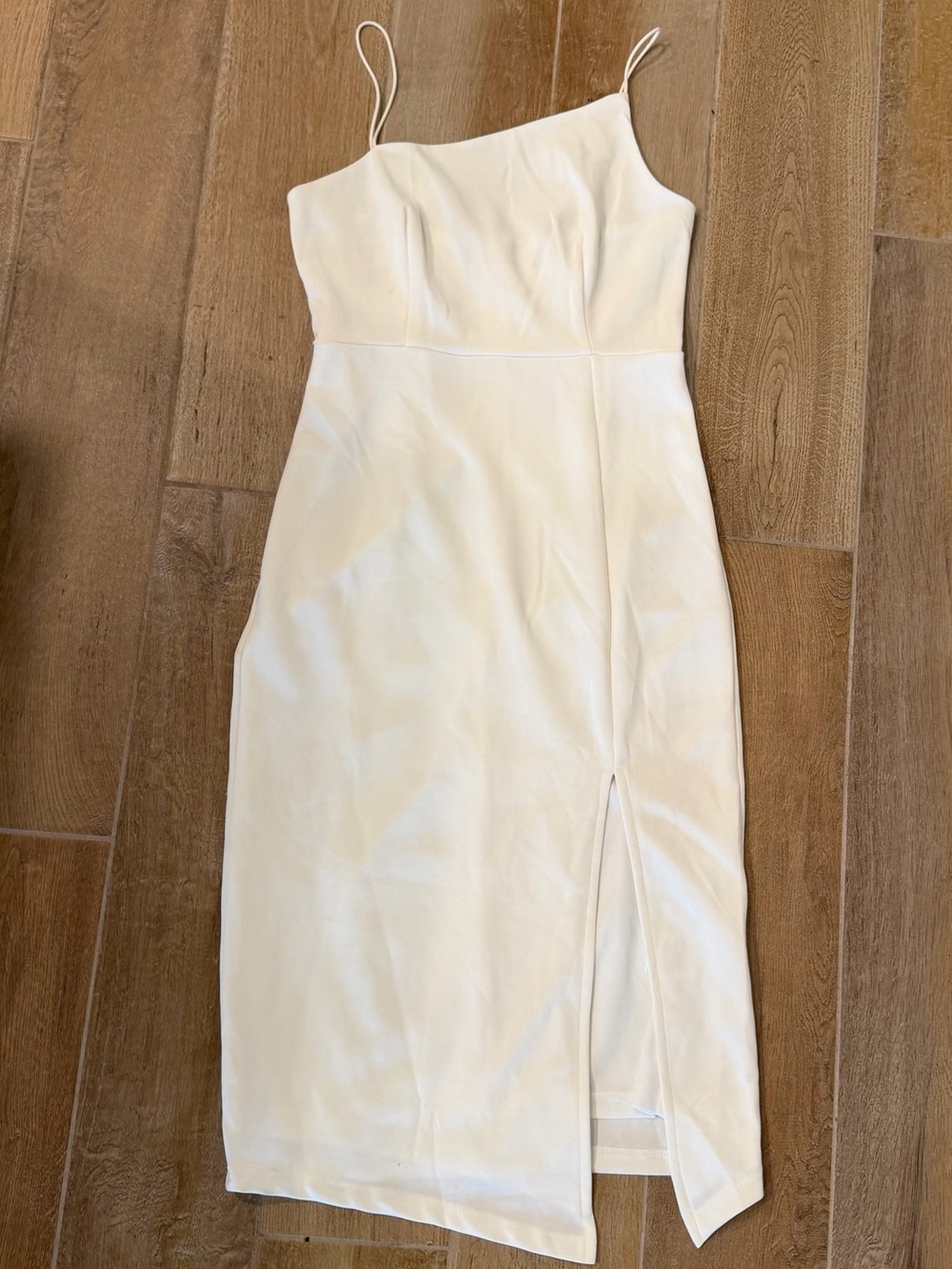 White Midi Dress Hello Molly